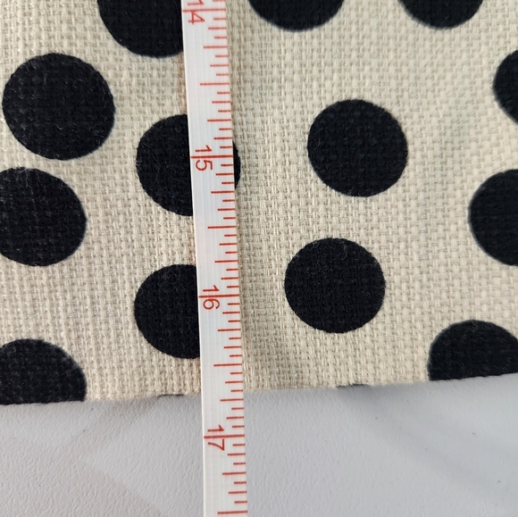 J Crew Polka Dot Skirt - Black and Cream, Size 4 - Picture 7 of 7